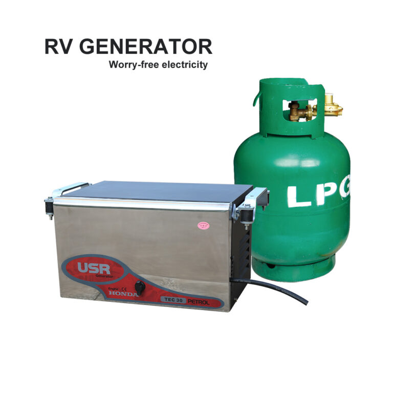 USR PMG Honda engine LPG Generator TEC30-LPG 3kW for RV trailer caravan ...