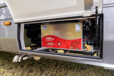 How to Use and Refuel the USR Honda TEC40 Generator in a Paradise motorhome